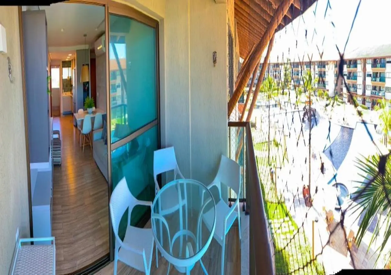 Apartamento LA FLEUR POLINÉSIA RESORT em Muro Alto Pôrto das Galinhas